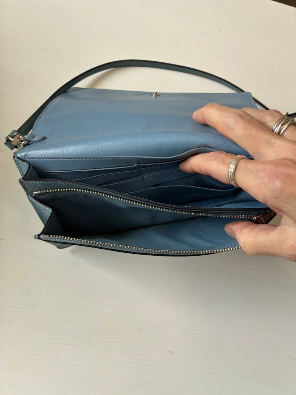 Coach Pebble Crossbody Wallet